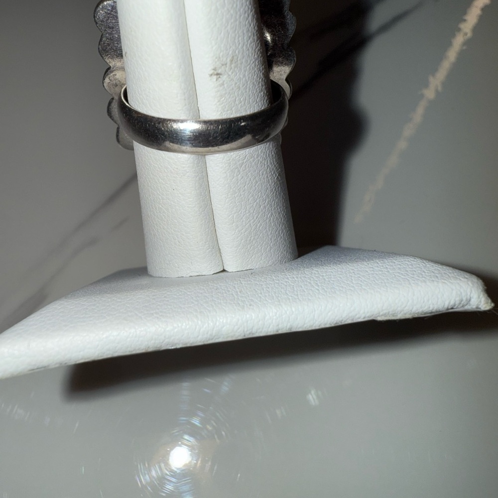 Stunning Square Amethyst Statement Ring Sterling … - image 5